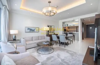 شقة - 2 غرف نوم - 2 حمامات للايجار في العنوان رزيدنس فاونتن فيوز  2 - العنوان رزيدنس فاونتن فيوز - وسط مدينة دبي - دبي