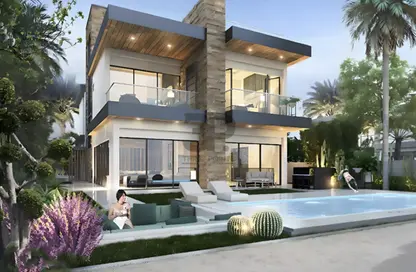 Villa - 6 Bedrooms - 6 Bathrooms for sale in Costa Brava 2 - Costa Brava at DAMAC Lagoons - Damac Lagoons - Dubai