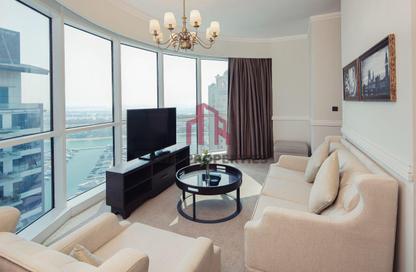 Apartment - Studio - 1 for rent in Oceana Hotel and Apartments - Oceana - Palm Jumeirah - Dubai
