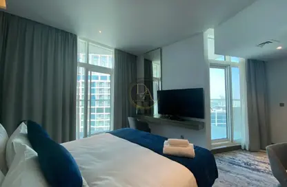 Apartment - Studio - 1 Bathroom for rent in Damac Maison Prive B - Damac Maison Prive - Business Bay - Dubai