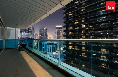 Apartment - 1 Bedroom - 2 Bathrooms for rent in Opal Tower Marina - Dubai Marina - Dubai