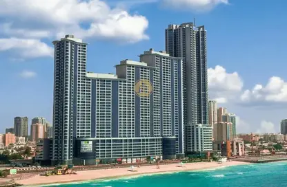 Apartment - Studio - 1 Bathroom for rent in Ajman Corniche Residences - Ajman Corniche Road - Ajman