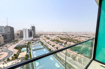 Apartment - Studio - 1 Bathroom for rent in Binghatti Azure - District 16 - Jumeirah Village Circle - Dubai