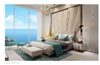 شقة - غرفة نوم - 2 حمامات للبيع في أوشنز 2 - أوشنز بواسطة الدانوب - مدينة دبي الملاحية - دبي