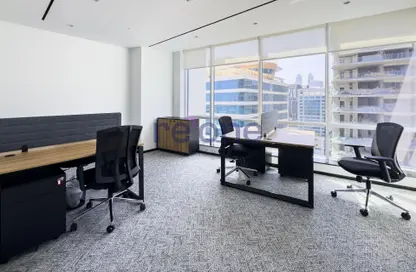Office Space - Studio - 1 Bathroom for rent in Sobha Sapphire - Business Bay - Dubai