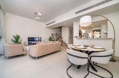Townhouse - 4 - 3 for sale in Costa Brava 1 - Costa Brava - Damac Lagoons - Dubai