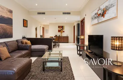 Apartment - 1 Bedroom - 2 Bathrooms for rent in Marina Heights - Dubai Marina - Dubai