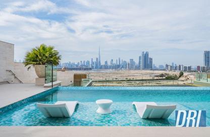 Apartment - 1 - 2 for rent in Flamingo Lux Residence - Meydan Avenue - Meydan - Dubai