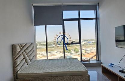 Apartment - Studio - 1 Bathroom for rent in Blue Waves Tower - Dubai Land Residence Complex - Dubai