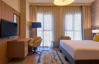 Apartment - Studio - 1 Bathroom for rent in Adagio Aparthotel Dubai - Deira - Dubai
