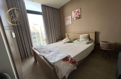 Apartment - Studio - 1 Bathroom for rent in Azizi Riviera 32 - Azizi Riviera - Meydan One - Meydan - Dubai