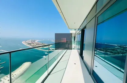 شقة - 2 غرف نوم - 2 حمامات للايجار في برج Beach Vista 2 - بيتش فيستا - إعمار بيتشفرونت - دبي هاربور - دبي