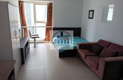 Apartment - Studio - 1 Bathroom for rent in Goldcrest Executive - JLT Cluster C - Jumeirah Lake Towers - Dubai