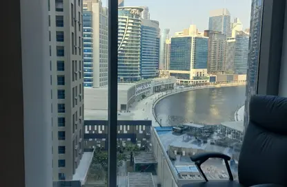 Office Space - 1 Bedroom - 1 Bathroom for rent in The Binary Tower - Business Bay - Dubai