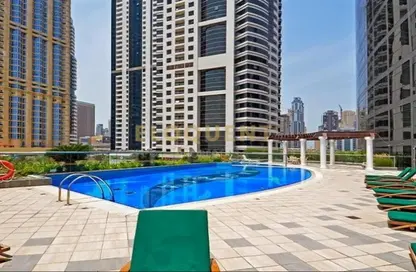 شقة - غرفة نوم - 2 حمامات للايجار في برج ماج214 - (JLT) مجمع R - أبراج بحيرات الجميرا - دبي