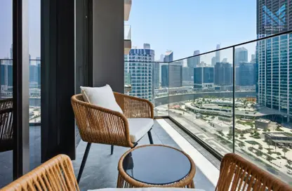 Apartment - 1 Bathroom for rent in Peninsula Two - Peninsula - Business Bay - Dubai