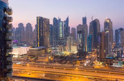 Apartment - 1 - 2 for rent in New Dubai Gate 1 - JLT Cluster Q - Jumeirah Lake Towers - Dubai