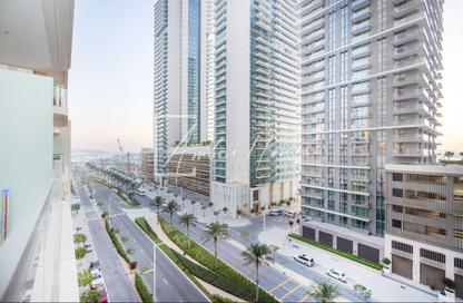 شقة - غرفة نوم - 2 حمامات للايجار في برج Marina Vista 2 - مارينا فيستا - إعمار بيتشفرونت - دبي هاربور - دبي