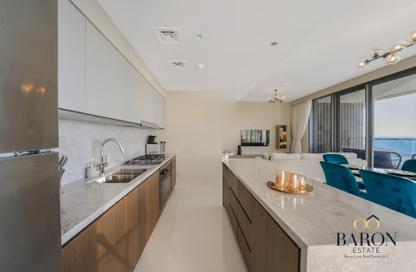 شقة - 3 غرف نوم - 3 حمامات للايجار في برج Beach Isle 2 - بيتش آيل - إعمار بيتشفرونت - دبي هاربور - دبي
