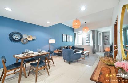 Apartment - 1 Bedroom - 2 Bathrooms for rent in Ocean Heights - Dubai Marina - Dubai