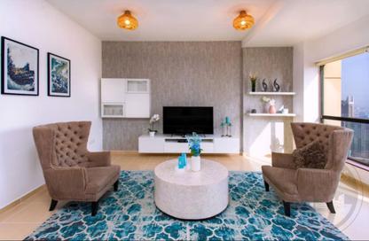 Apartment - 2 Bedrooms - 3 Bathrooms for rent in Rimal 1 - Rimal - Jumeirah Beach Residence - Dubai