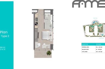 Apartment - Studio - 1 Bathroom for sale in Trio Isle - Al Marjan Island - Ras Al Khaimah