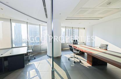 Office Space - Studio - 1 Bathroom for rent in Almas Tower - Jumeirah Lake Towers - Dubai