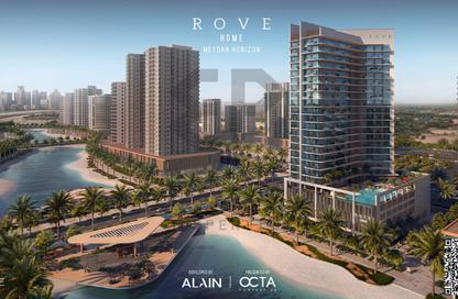 Apartment - 1 - 1 for sale in Rove Home Meydan Horizon - Bukadra - Dubai