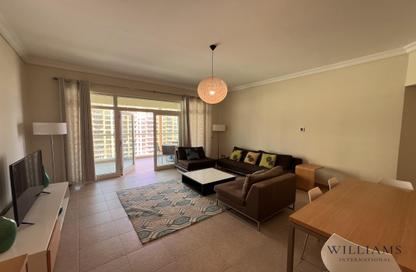 Apartment - 2 - 3 for rent in Al Das - Shoreline Apartments - Palm Jumeirah - Dubai