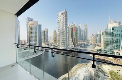 Apartment - 1 Bedroom - 2 Bathrooms for rent in LIV Waterside - Dubai Marina - Dubai