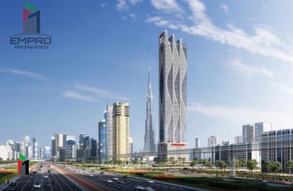 Apartment - Studio - 1 Bathroom for sale in Breez by Danube - Maritime City - Dubai