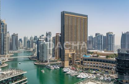 Apartment - 2 - 3 for rent in Marina Quays West - Marina Quays - Dubai Marina - Dubai