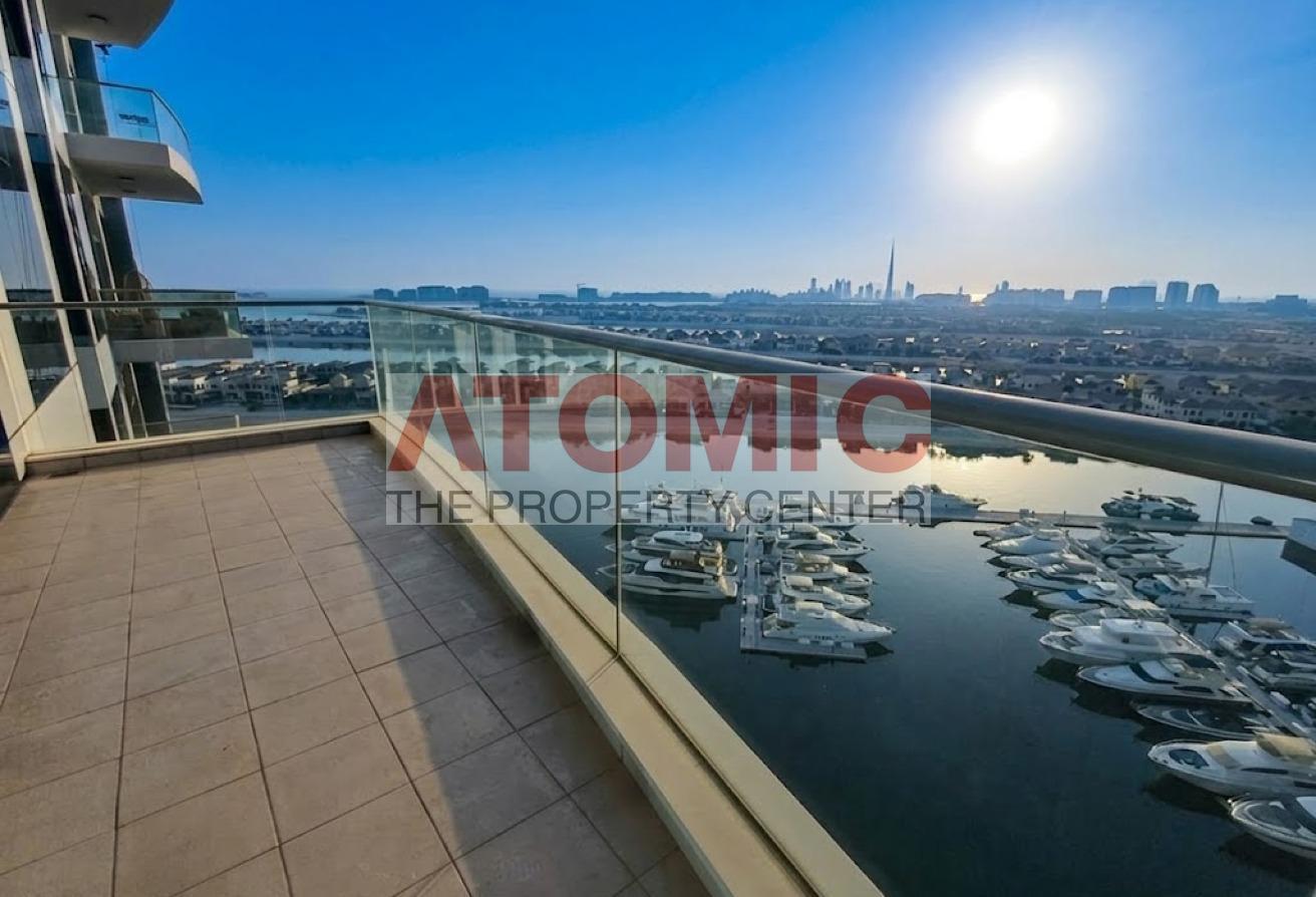 3bed+study with full sea and atlantis view. photo 8