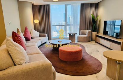 Apartment - 3 Bedrooms - 4 Bathrooms for rent in Leaf Tower - Tamouh - Al Reem Island - Abu Dhabi