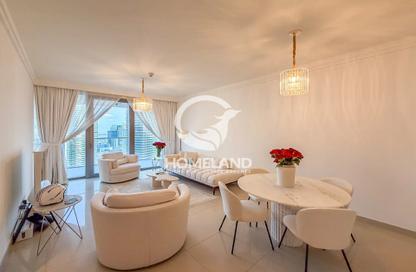 Apartment - 1 Bedroom - 2 Bathrooms for rent in Boulevard Point - Downtown Dubai - Dubai