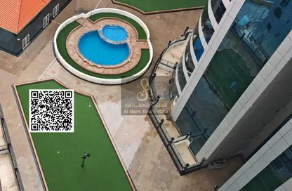 شقة - 2 غرف نوم - 2 حمامات للبيع في أورينت تاور 1 - أورينت تاور - البستان - عجمان