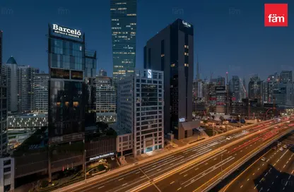 شقة - غرفة نوم - 1 حمام للايجار في ماريوت ريزيدنس - الخليج التجاري - دبي