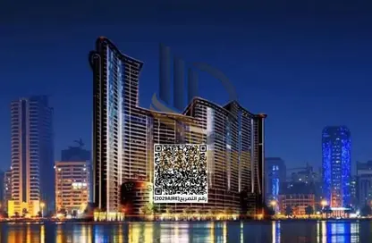 Apartment - 1 Bedroom - 2 Bathrooms for sale in Corniche Tower - Ajman Corniche Road - Ajman