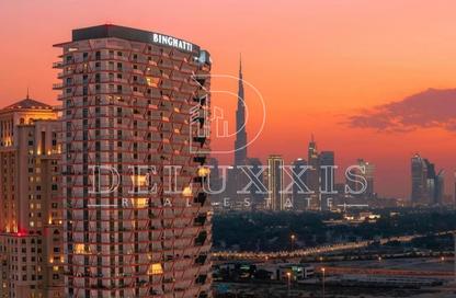 Apartment - Studio - 1 Bathroom for sale in Binghatti Ghost - Dubai Healthcare City 2 - Al Jaddaf - Dubai