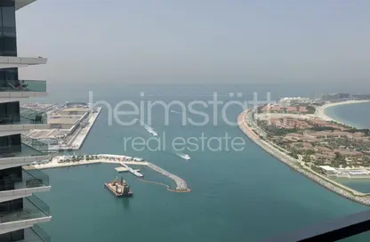 Apartment - 1 Bedroom - 1 Bathroom for rent in Beach Vista Tower 2 - Beach Vista - Emaar Beachfront - Dubai Harbour - Dubai