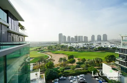 Apartment - 2 Bedrooms - 4 Bathrooms for rent in Golf Veduta Hotel Apartments B - Golf Veduta Hotel Apartments - Golf Town - DAMAC Hills - Dubai