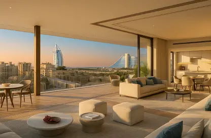 Apartment - 1 Bedroom - 1 Bathroom for sale in Riwa - Madinat Jumeirah Living - Umm Suqeim - Dubai