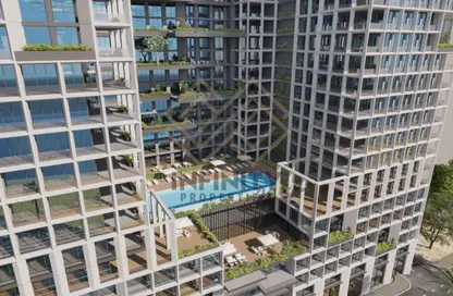 Apartment - 3 Bedrooms - 4 Bathrooms for sale in Corniche Tower - Ajman Corniche Road - Ajman