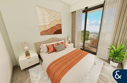 Apartment - 1 - 1 for sale in Golf Greens 1 Tower A - Golf Greens 1 - Golf Greens - Damac Hills - Dubai