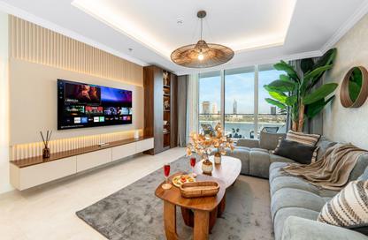 شقة - 2 غرف نوم - 2 حمامات للايجار في برج Palace Beach ريزيدنس 1 - بالاس بيتش ريزيدنس - إعمار بيتشفرونت - دبي هاربور - دبي