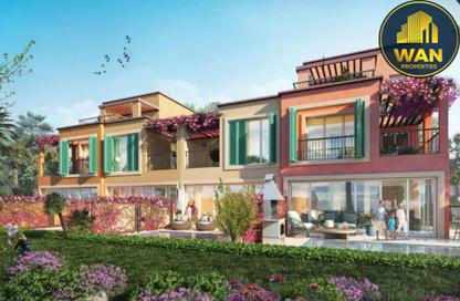 Townhouse - 4 - 3 for sale in Nice - Damac Lagoons - Dubai Townhouse - 4 - 3 for sale in Nice - Damac Lagoons - Dubai