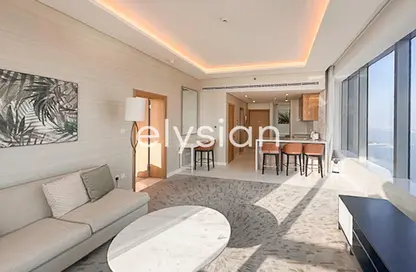 شقة - غرفة نوم - 2 حمامات للايجار في برج النخيل - نخلة جميرا - دبي شقة - غرفة نوم - 2 حمامات للايجار في برج النخيل - نخلة جميرا - دبي