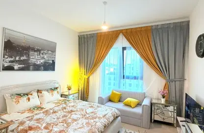 Apartment - Studio - 1 Bathroom for rent in Indigo Beach Residence - Maryam Island - Al Khan - Sharjah