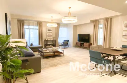 شقة - غرفة نوم - 2 حمامات للايجار في أمواج 4 - أمواج - جميرا بيتش ريزيدنس - دبي