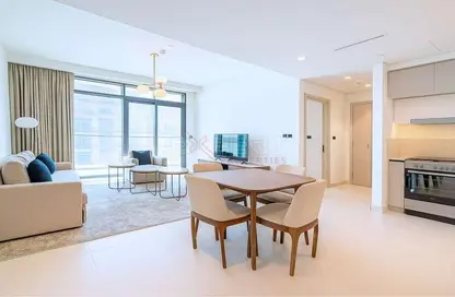 شقة - غرفة نوم - 1 حمام للايجار في برج Marina Vista 1 - مارينا فيستا - إعمار بيتشفرونت - دبي هاربور - دبي